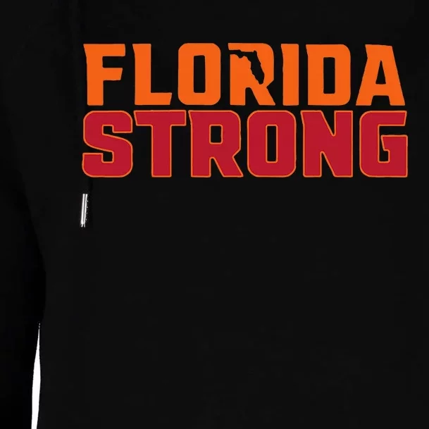 Florida Strong Womens Funnel Neck Pullover Hood