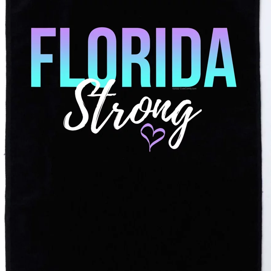 Florida Strong Platinum Collection Golf Towel