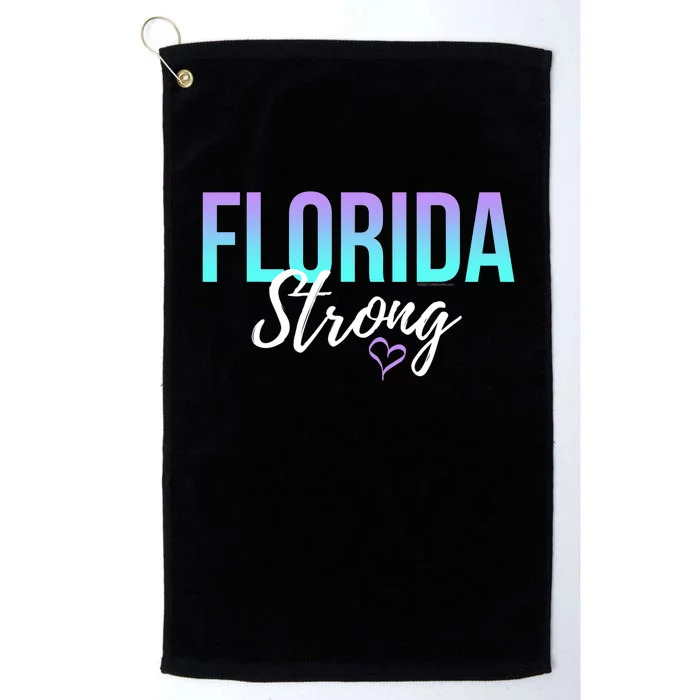 Florida Strong Platinum Collection Golf Towel