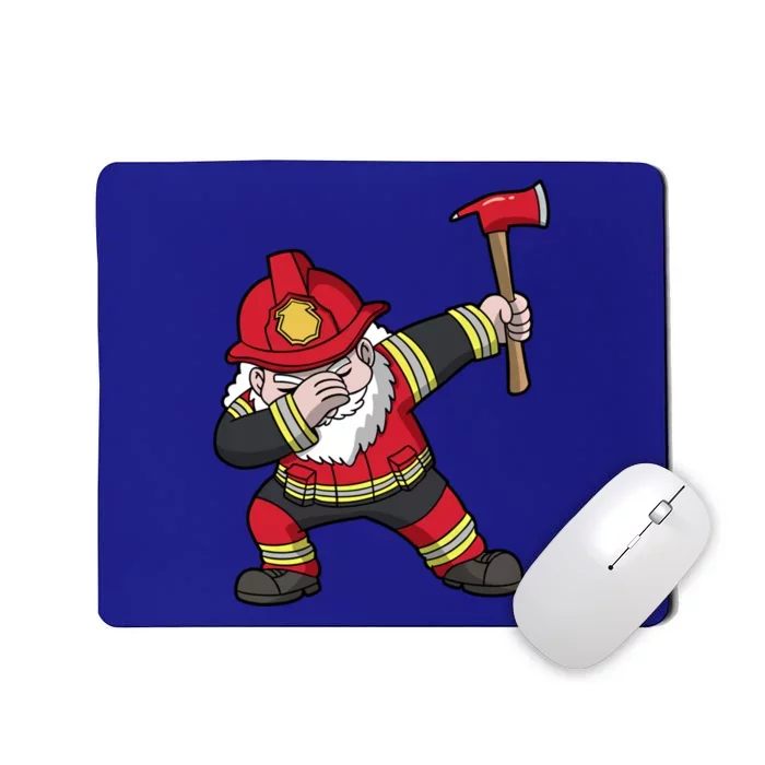 Fire Santa Firefighter Dabbing Dance Cool Gift Mousepad