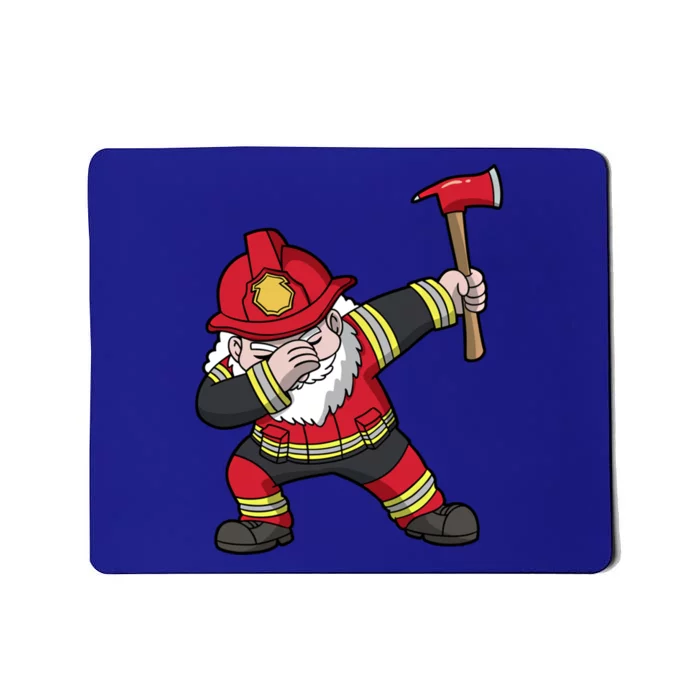 Fire Santa Firefighter Dabbing Dance Cool Gift Mousepad