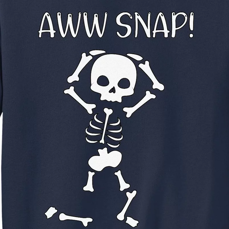 Funny Skeleton Funny Text Spooky Meme Halloween Sweatshirt