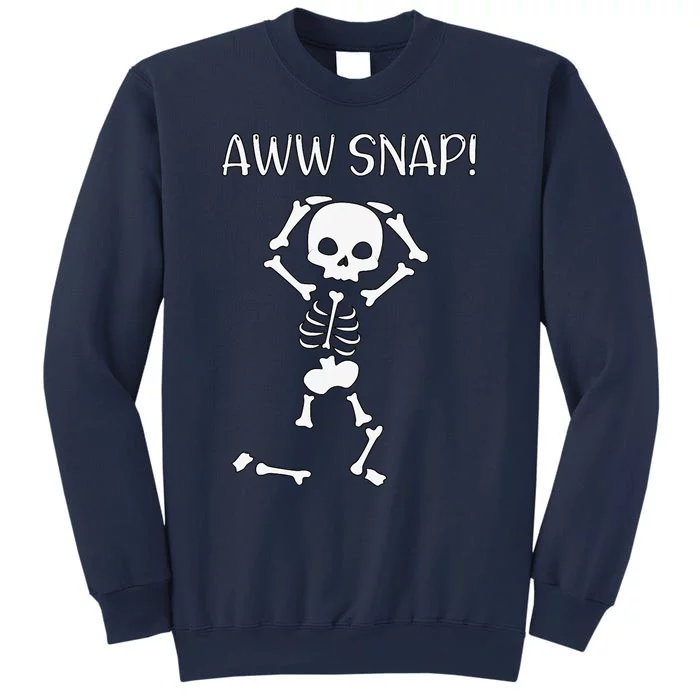 Funny Skeleton Funny Text Spooky Meme Halloween Sweatshirt