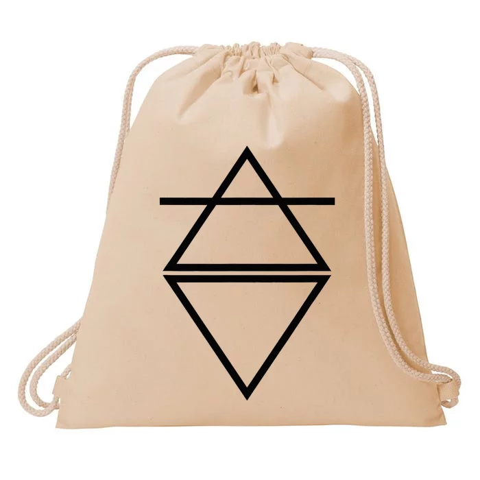 Florence Shapes Drawstring Bag