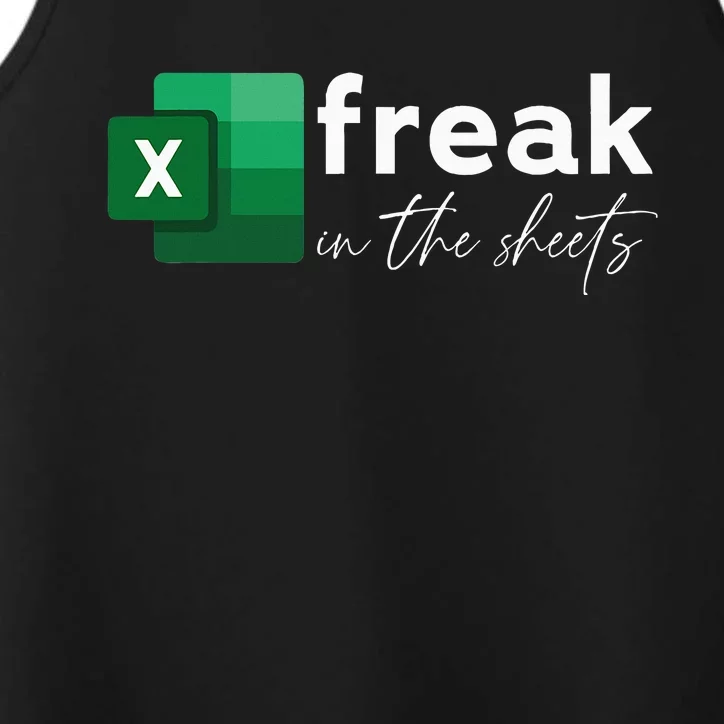 Funny Spreadsheet Freak In The Sheets Accountant Performance Tank