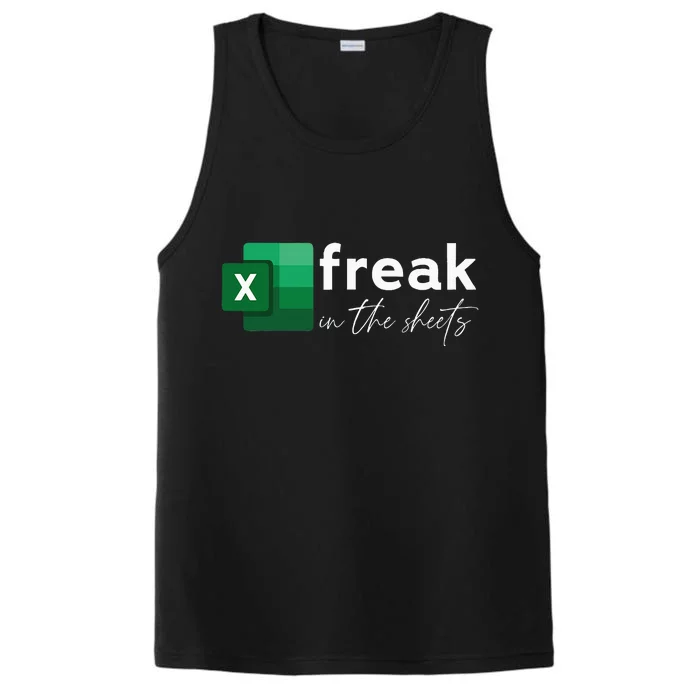 Funny Spreadsheet Freak In The Sheets Accountant Performance Tank