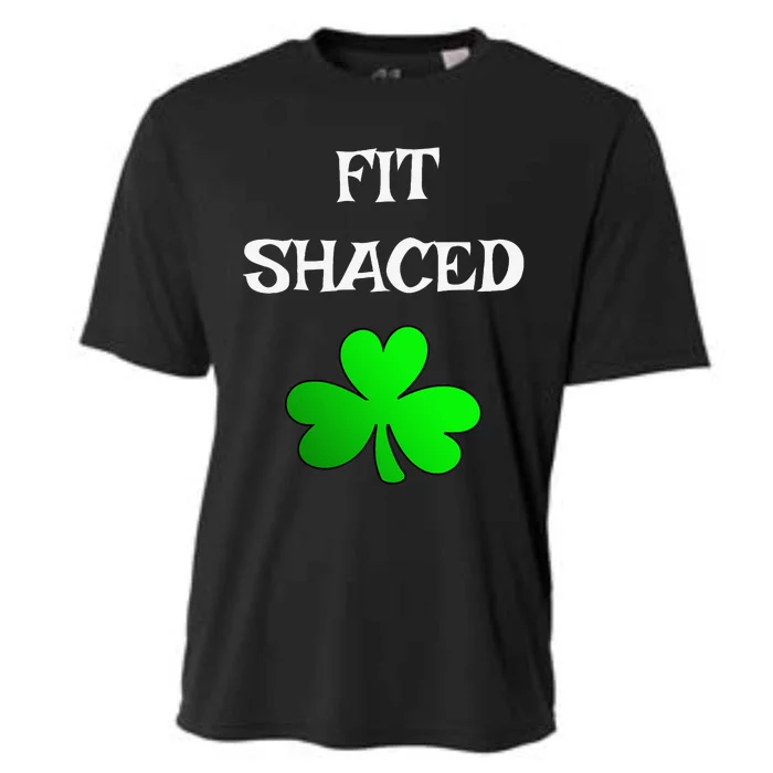 Fit Shaced Funny Drinking St. Saint Patrick's Day Cooling Performance Crew T-Shirt