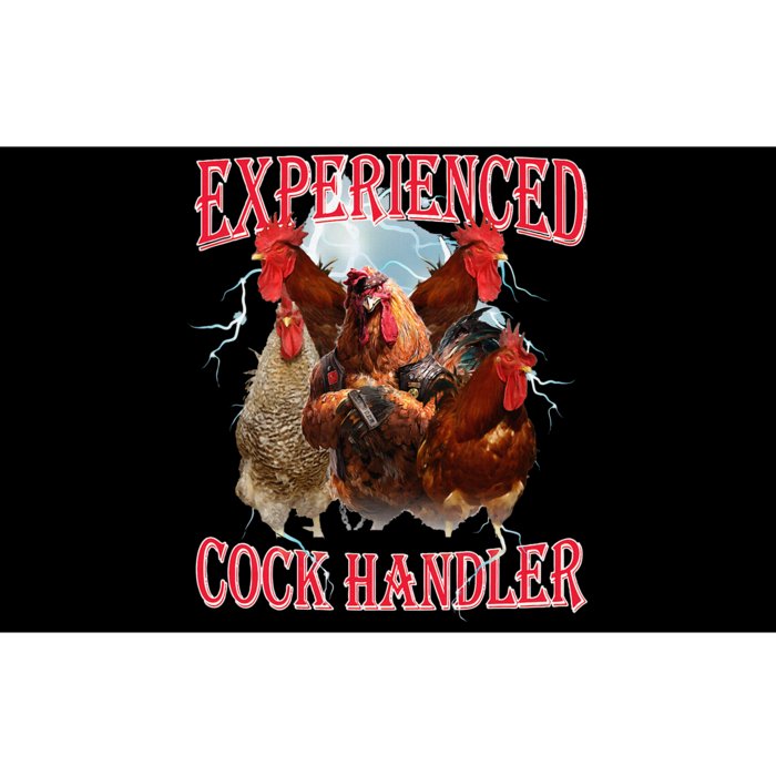 Funny Sayings For Adult Experienced Cock Handler Bumper Sticker