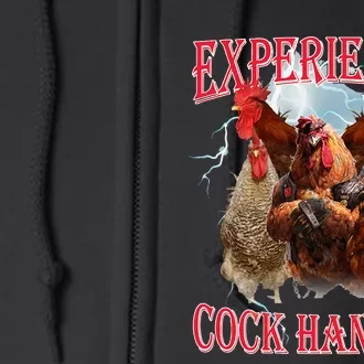 Funny Sayings For Adult Experienced Cock Handler Full Zip Hoodie