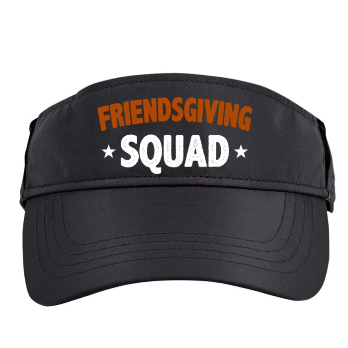 Friendsgiving Squad Adult Drive Performance Visor