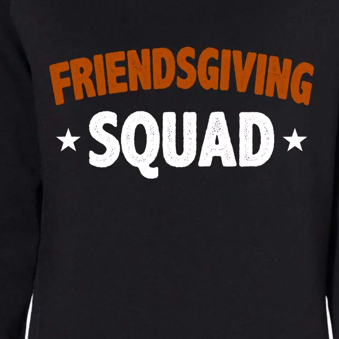 Friendsgiving Squad Womens California Wash Sweatshirt