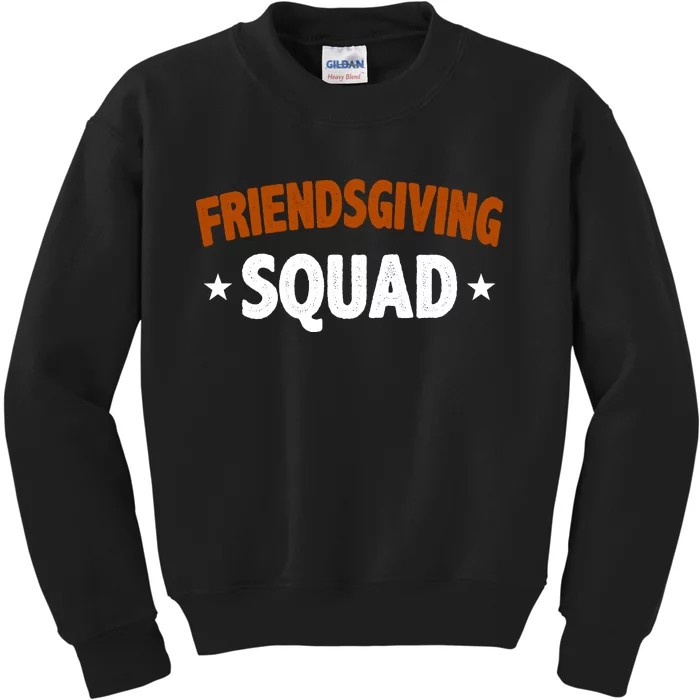 Friendsgiving Squad Kids Sweatshirt