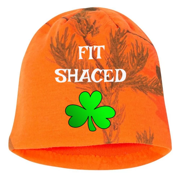 Fit Shaced Funny Drinking St. Saint Patrick's Day Funny Kati - Camo Knit Beanie