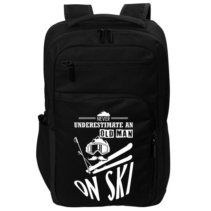 Funny Skiing Impact Tech Backpack