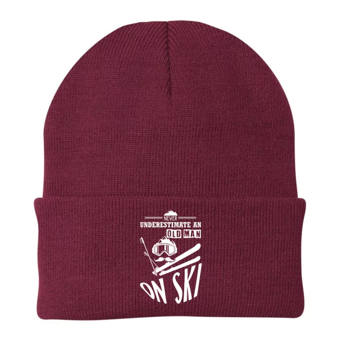 Funny Skiing Knit Cap Winter Beanie