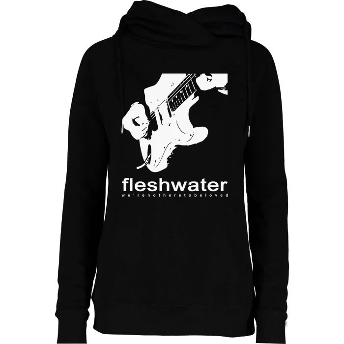 Fleshwater Strat Womens Funnel Neck Pullover Hood