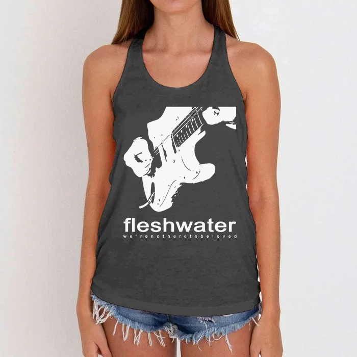 Fleshwater Strat Women's Knotted Racerback Tank