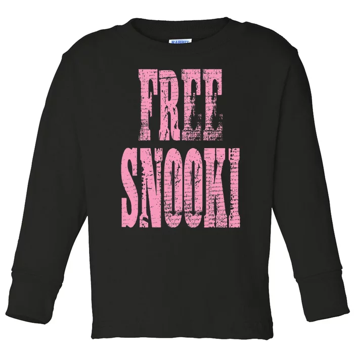 Free Snooki Toddler Long Sleeve Shirt