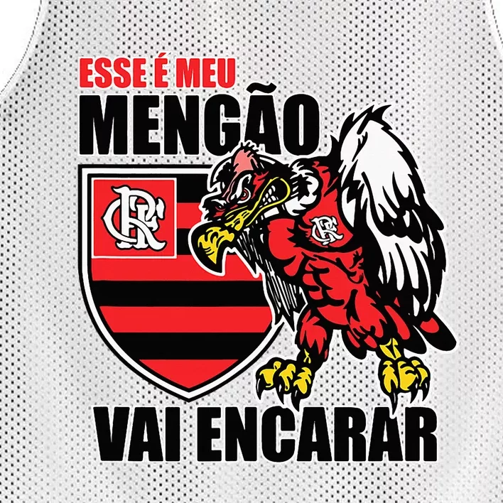 Flamengo Soccer Mesh Reversible Basketball Jersey Tank