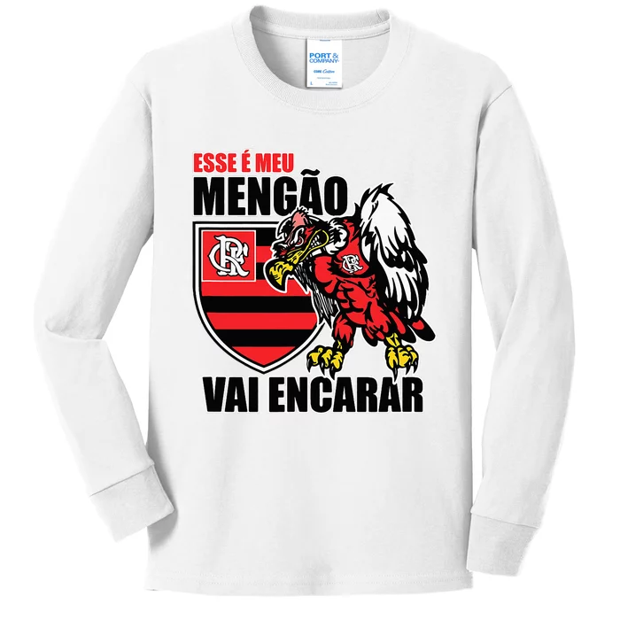 Flamengo Soccer Kids Long Sleeve Shirt