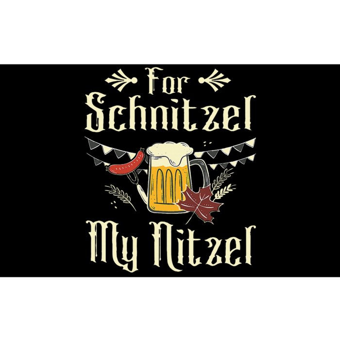 For Schnitzel Funny Oktoberfest Gift Bumper Sticker