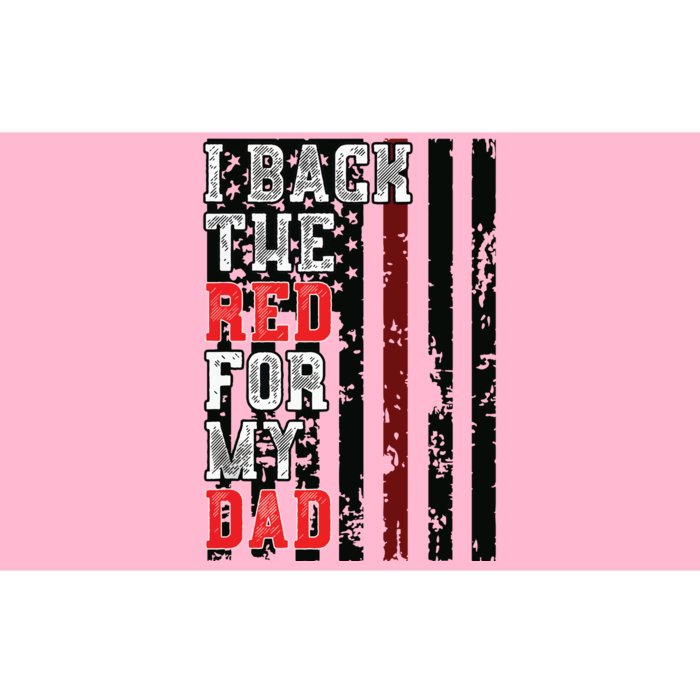 Firefighter Shirts For Daughter Son Support Dad Thin Red Line Bumper Sticker