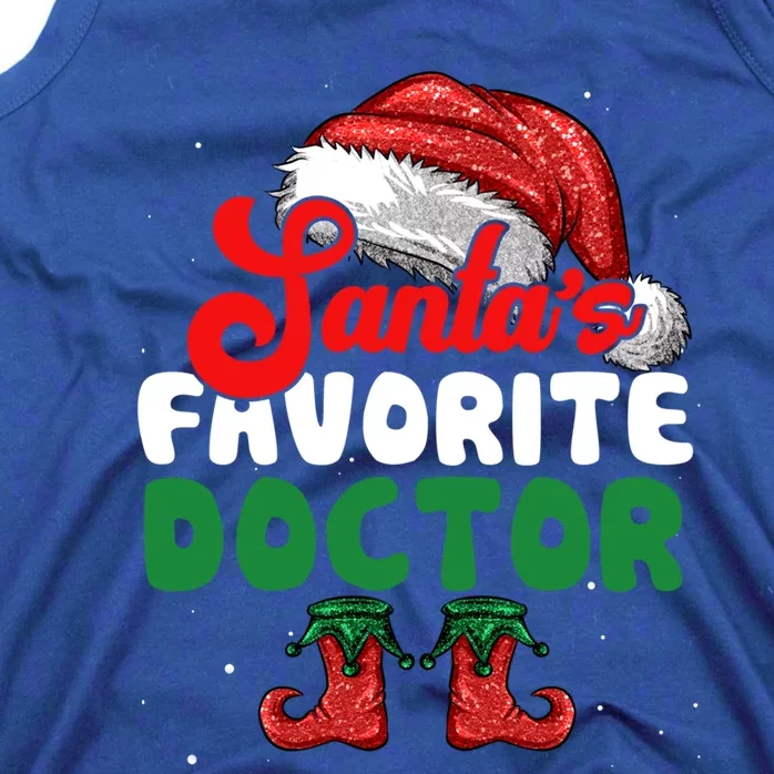 Funny SantaS Favorite Doctor Christmas Funny Gift Tank Top