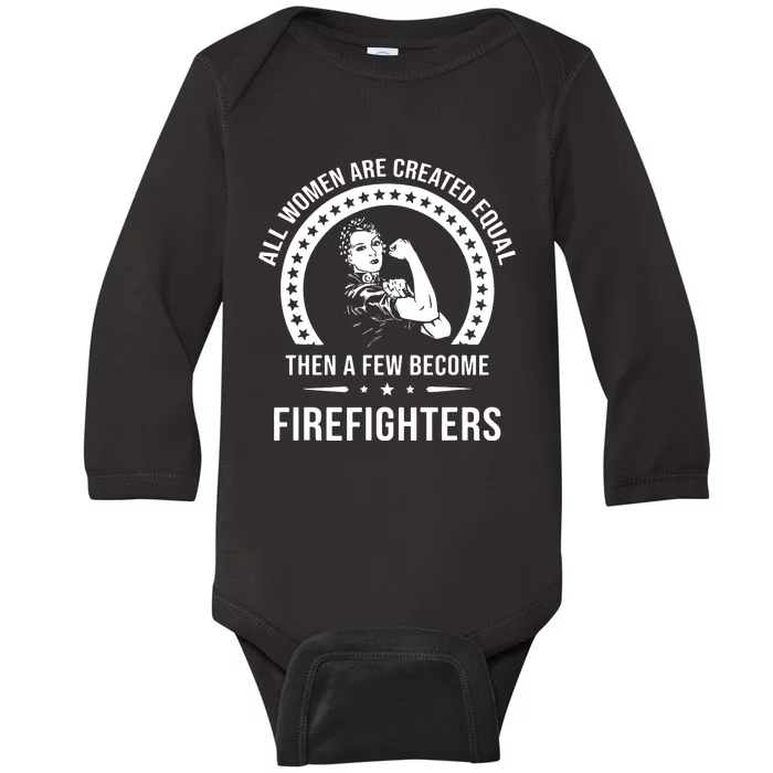 Firefighter Shirts For Women Firefighter Baby Long Sleeve Bodysuit