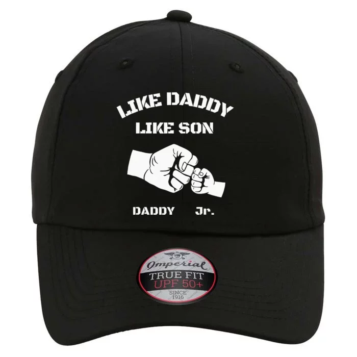 Father Son Fist Bump Matching Fathers Day Daddy Dad & Son The Original Performance Cap