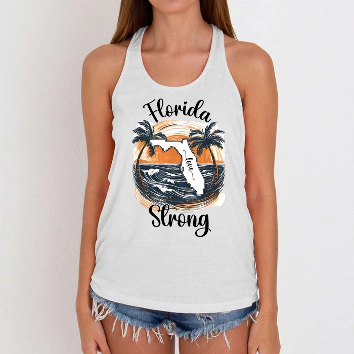 Florida Strong Florida Southeastern Women's Knotted Racerback Tank