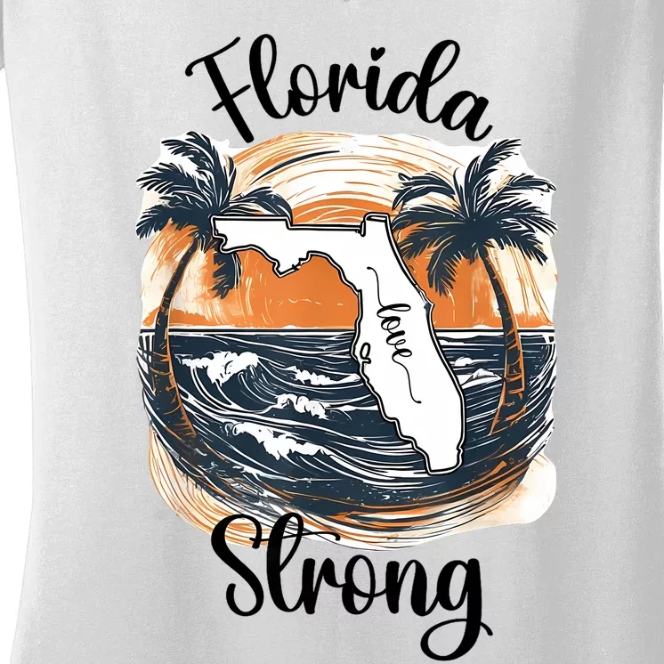 Florida Strong Florida Southeastern Women's V-Neck T-Shirt