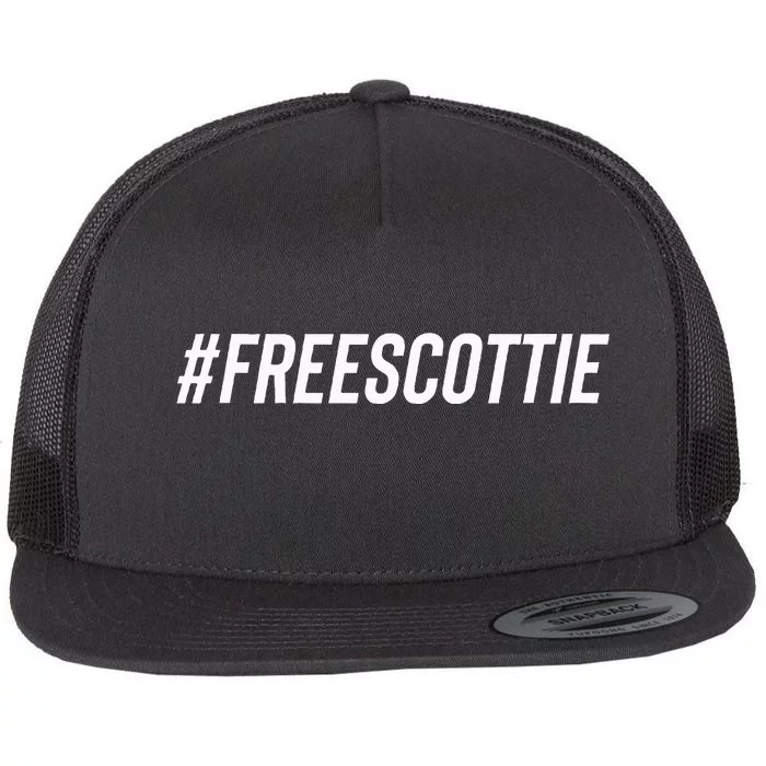 Free Scottie Flat Bill Trucker Hat