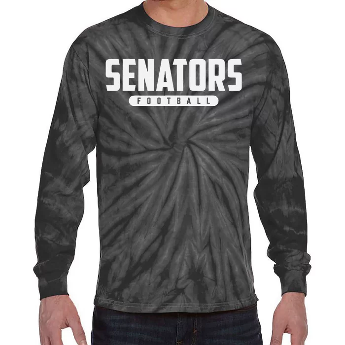 Fletcher Senators Football Tie-Dye Long Sleeve Shirt