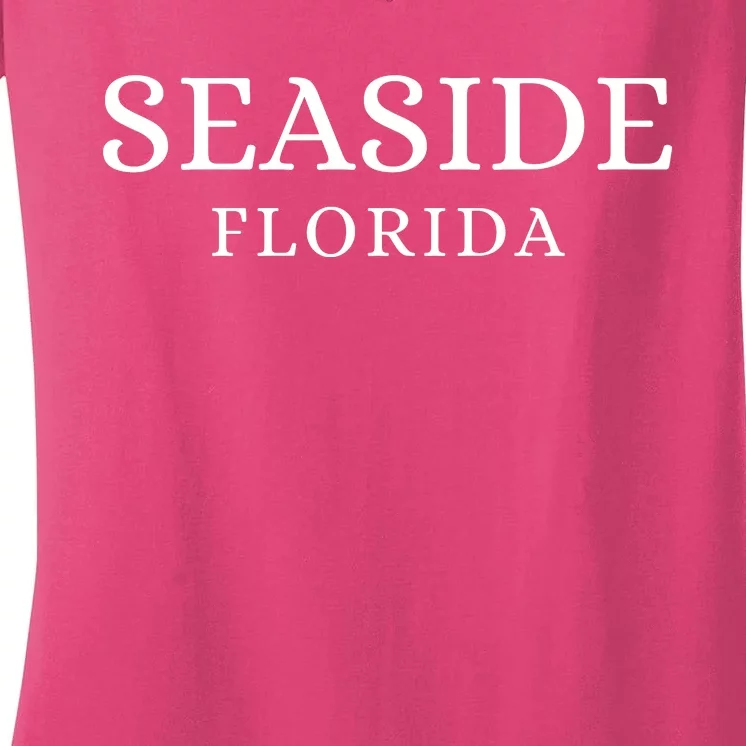 Funny Seaside Women's V-Neck T-Shirt