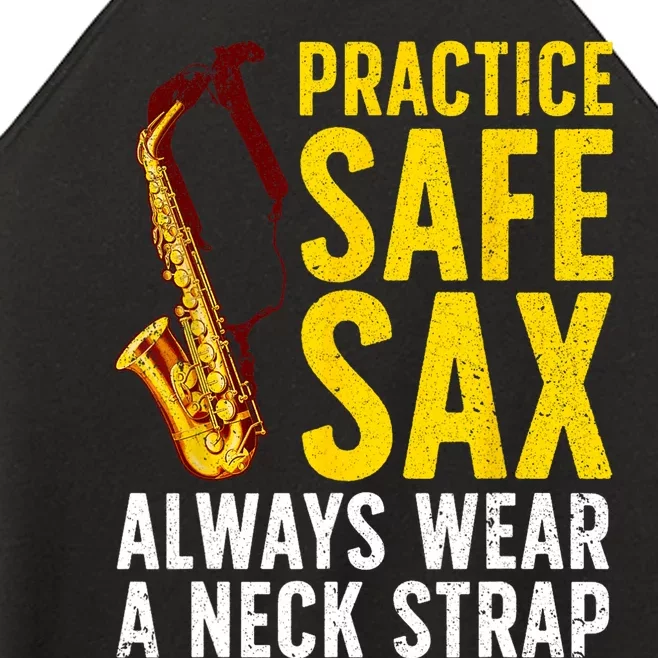 Funny Saxophone For Men Women Saxophone Player Saxophonist Women’s Perfect Tri Rocker Tank