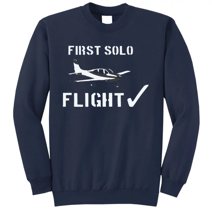 First Solo Flight New Pilot Gift Sweatshirt