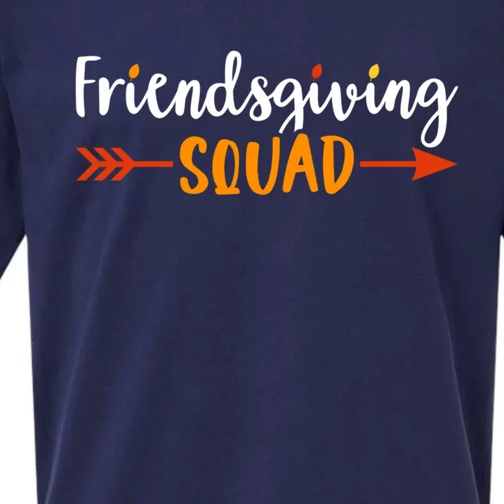 Friendsgiving Squad Friends Thanksgiving 2024 Friendship Great Gift Sueded Cloud Jersey T-Shirt