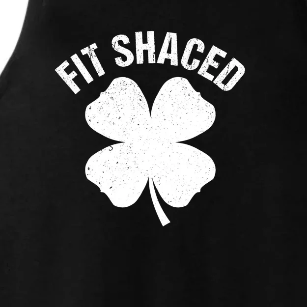 FIT SHACED Funny St Patrick Ladies Tri-Blend Wicking Tank