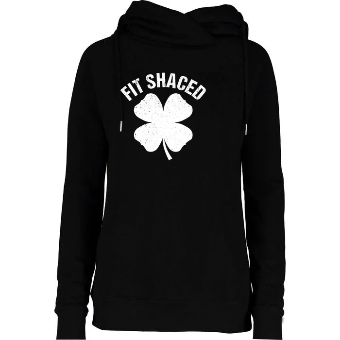 FIT SHACED Funny St Patrick Womens Funnel Neck Pullover Hood