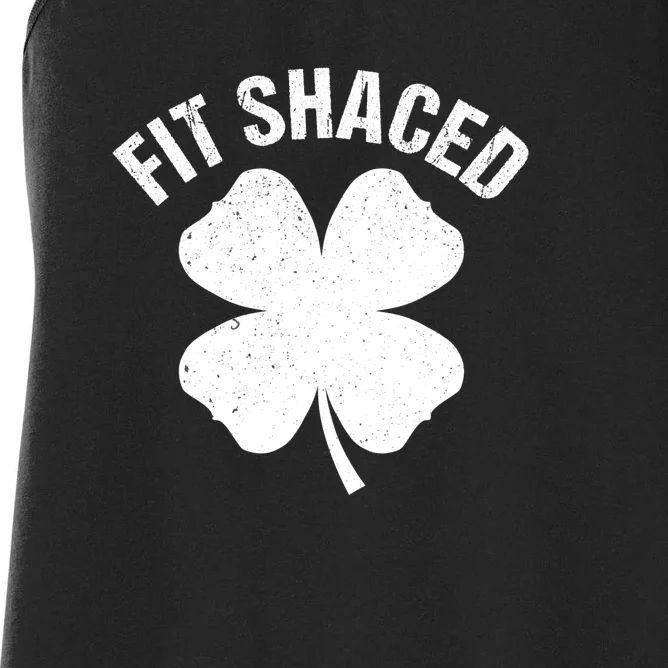 FIT SHACED Funny St Patrick Women's Racerback Tank