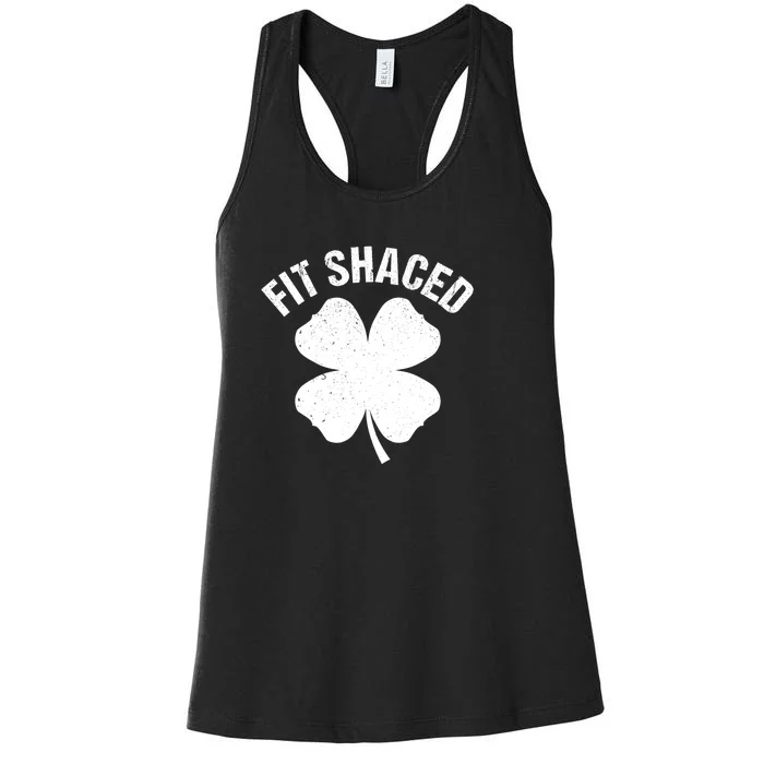 FIT SHACED Funny St Patrick Women's Racerback Tank