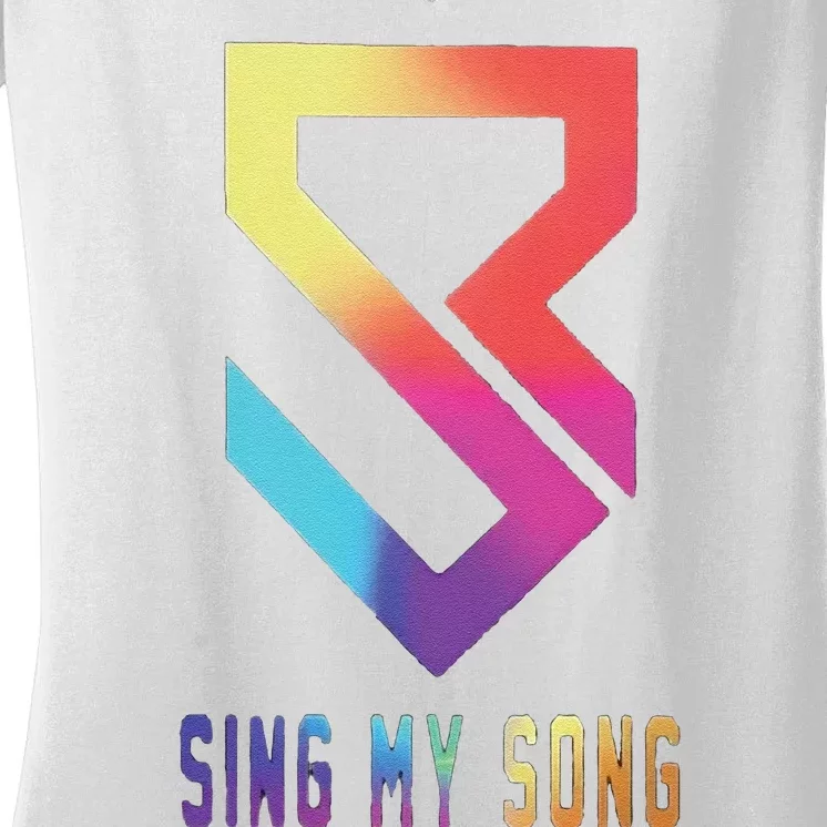 Funny Seth Freakin Rollins Sing My Song Women's V-Neck T-Shirt