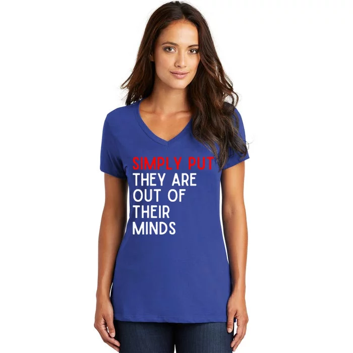 Funny Saying Women's V-Neck T-Shirt