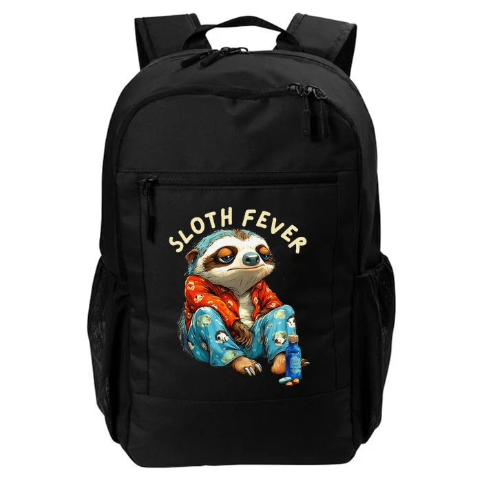 Funny Sloth Fever Humor Daily Commute Backpack