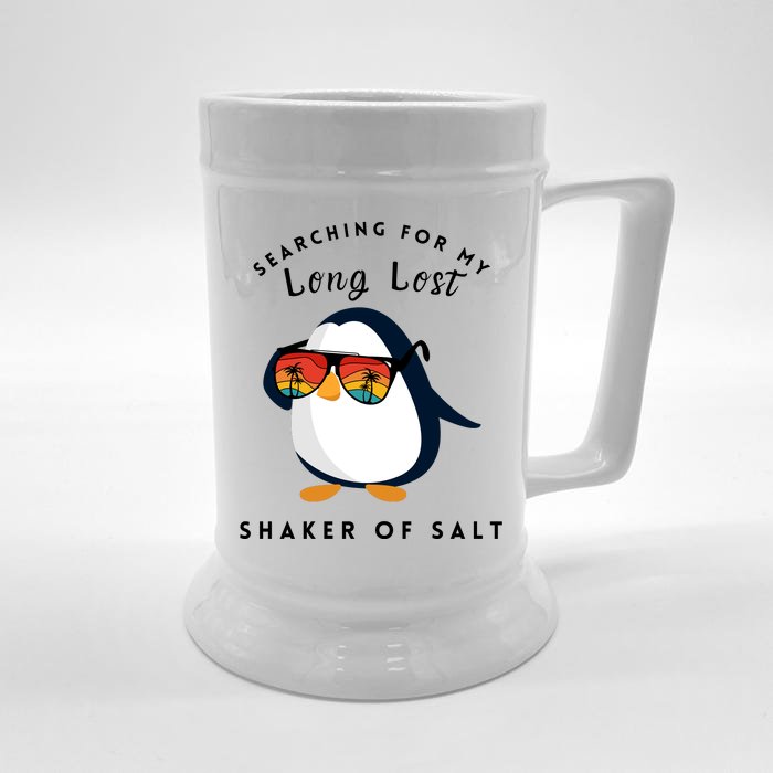 Funny Searching For My Long Lost Shaker Of Salt Shaker Front & Back Beer Stein