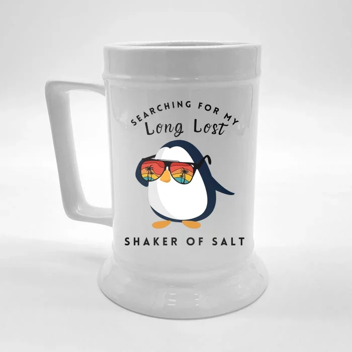 Funny Searching For My Long Lost Shaker Of Salt Shaker Front & Back Beer Stein