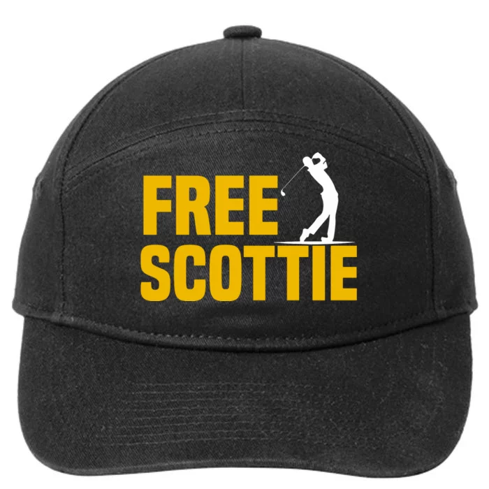 Free Scottie 7-Panel Snapback Hat