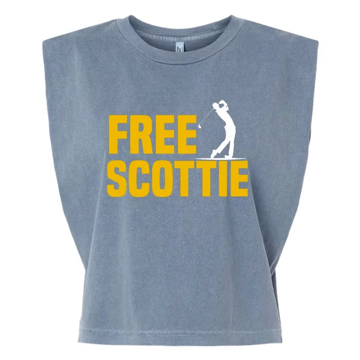 Free Scottie Garment-Dyed Women's Muscle Tee