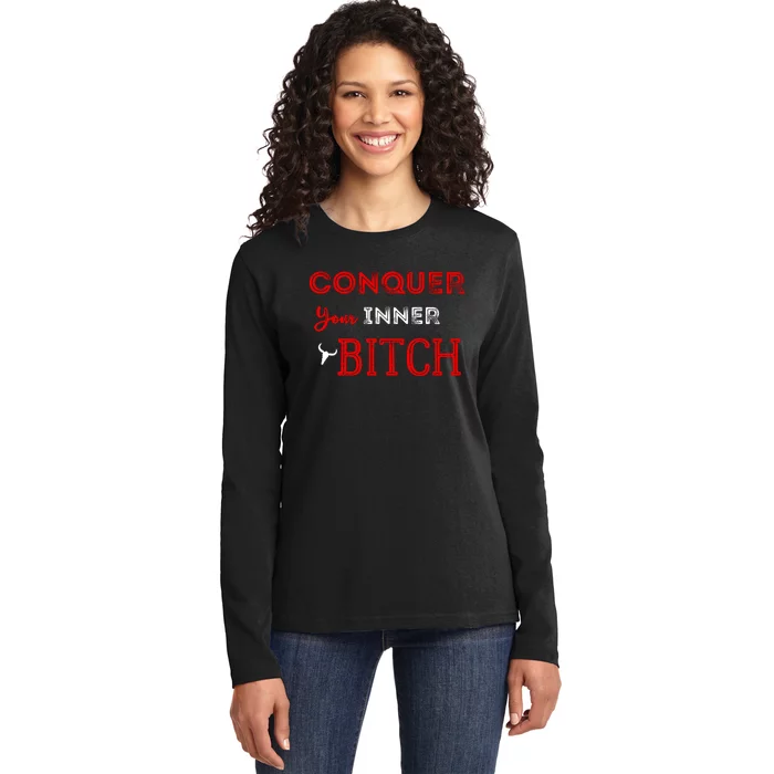 Funny Sarcastic Ladies Long Sleeve Shirt