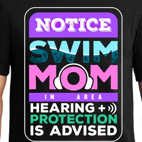 Funny Swimming Gift For A Swim Mom Gift Pajama Set